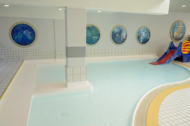 Das Hallenbad erstrahlt in neuem Glanz. | Foto: Stadt Wels