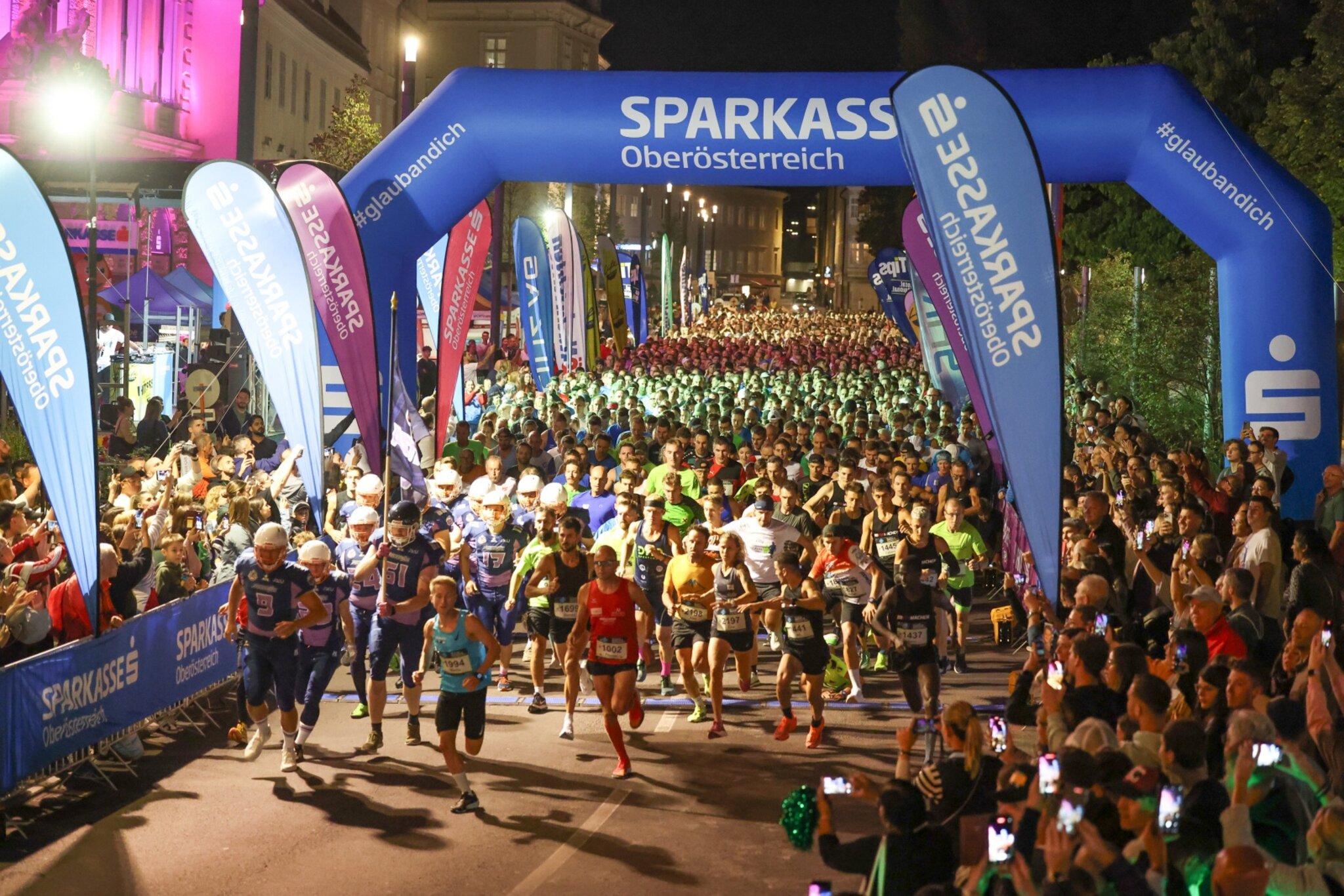Linzer City Night Run & Hirnstein Trophy: Rohrbacher Läufer kamen als