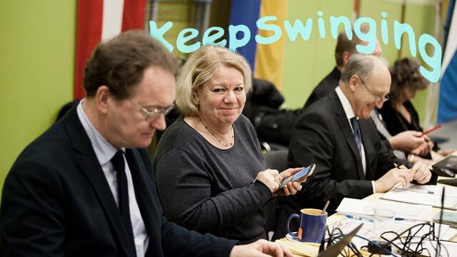 Neue Ideen, neuer Mut. Regina Denk und ihr Team starten am Parkett neu durch! | Foto: Regina Courtier
