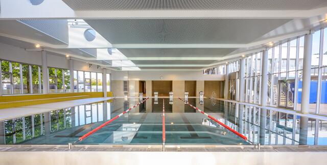 Das Hallenbad erstrahlt in neuem Glanz. | Foto: Stadt Wels
