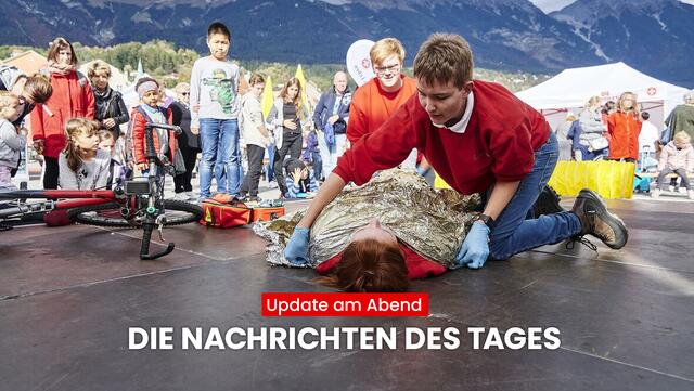 Mit dem Bezirksblätter "Update am Abend" erfährst du, was heute in Tirol los war. Das sind die wichtigsten Nachrichten aus Tirol. | Foto: BezirksBlätter Tirol / Johanniter Tirol