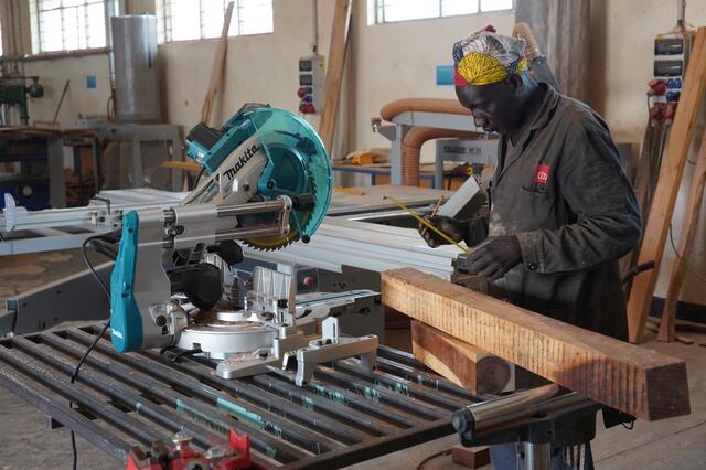 Tischlerwerkstätte in Lira (Uganda) | Foto: HTL Braunau