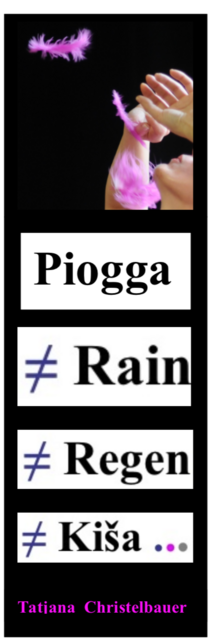 Pioggia ≠ rain ^ Regen ...  | Foto: Tatjana Christelbauer