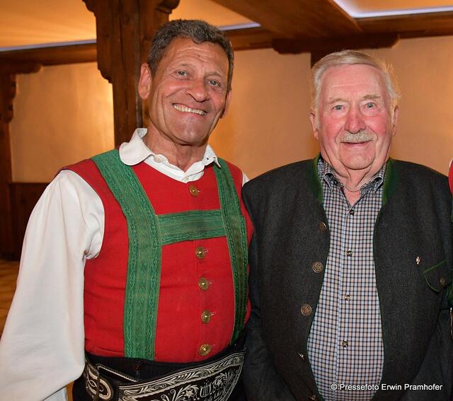 Bezirkskapellmeister i.R. Reinhold Stöger bekam als Franz  Posch Fan anlässlich zu seinem 80ger eine Karte zum Konzert in Mardetschlag. .