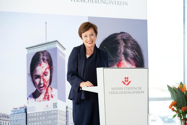 Auch Doris Schmidauer war bei der Enthüllung zu Gast.