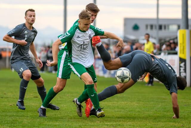 Julian Kollingbaum erzielte den Führungstreffer für Schwertberg