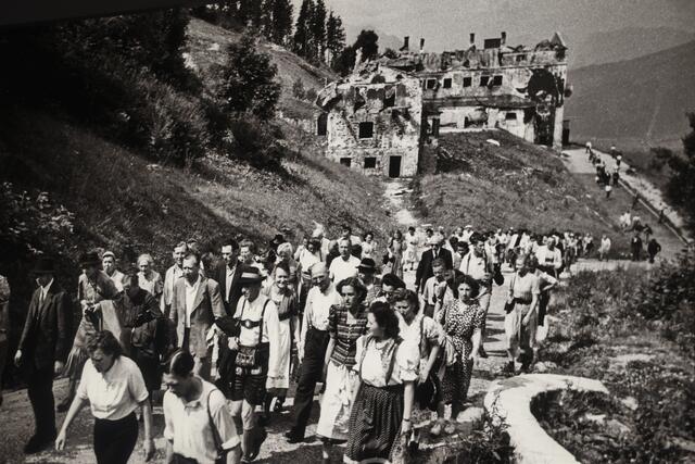 Der zerstörte Berghof. | Foto: Thomas Fuchs