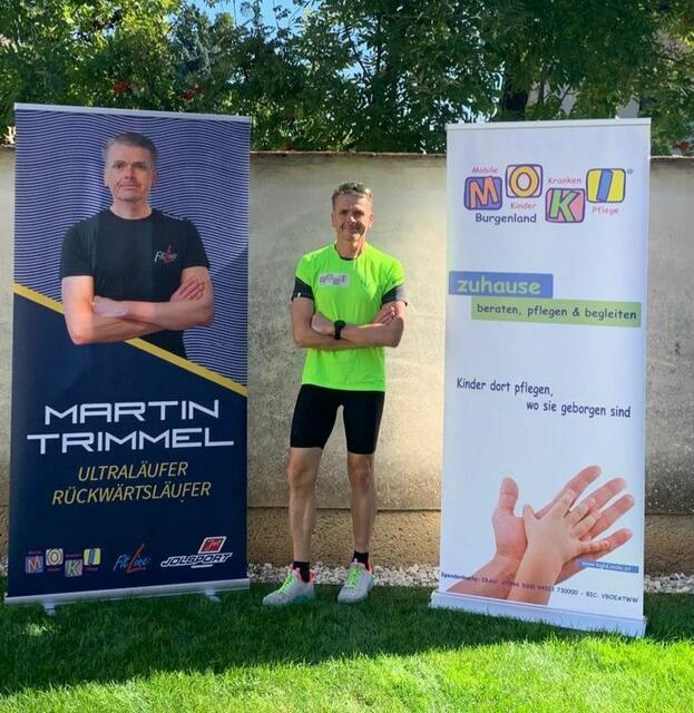 Auf Martin Trimmel wartet am Nationalfeiertag ein atemberaubendes Abenteuer: Der Extremläufer will für Moki Burgenland 113 km laufen. | Foto: Martin Trimmel