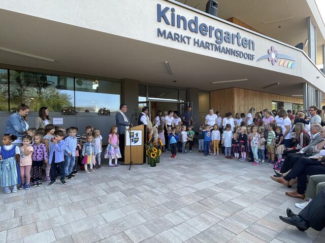 Der neue Kindergarten und die Kinderkrippe ist auf dem neuesten Stand eingerichtet. | Foto: RegionalMedien Steiermark/Hofmüller