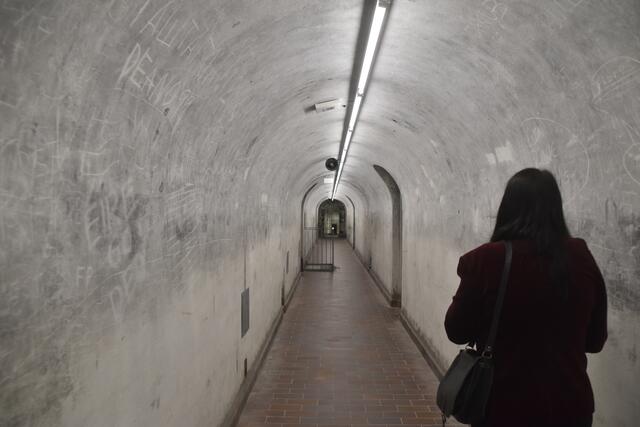 Die Bunkeranlagen ziehen sich durch den Berg. | Foto: Thomas Fuchs