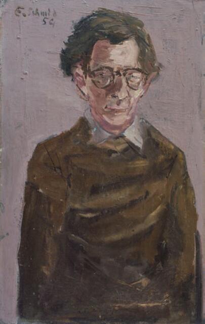 Erich Schmid wurde in Mariahilf geboren. Der junge Künstler musste aufgrund des Nationalsozialismus aus seiner Heimat fliehen.  | Foto: Verlag Widder