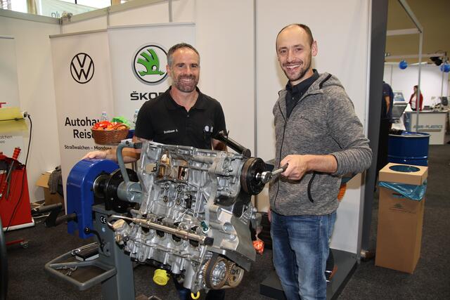 Auto Reiser: Arnold Brunnbauer und Thomas Eder.