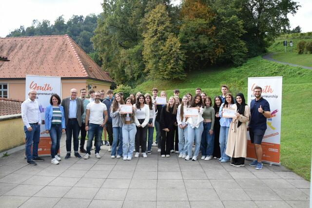 Die "Youth Entrepreneurship Week" fand im JUFA Deutschlandsberg statt. | Foto: HAK.HAS Deutschlandsberg