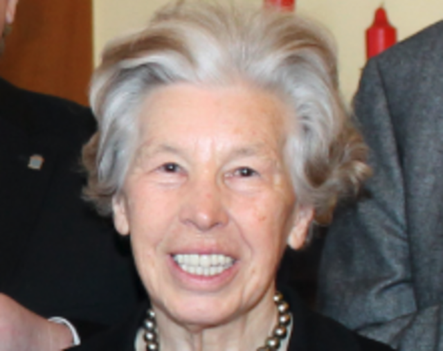 Gertrud Buttlar bei einer Buchpräsentation vor wenigen Jahren. | Foto: Stadt Neunkirchen