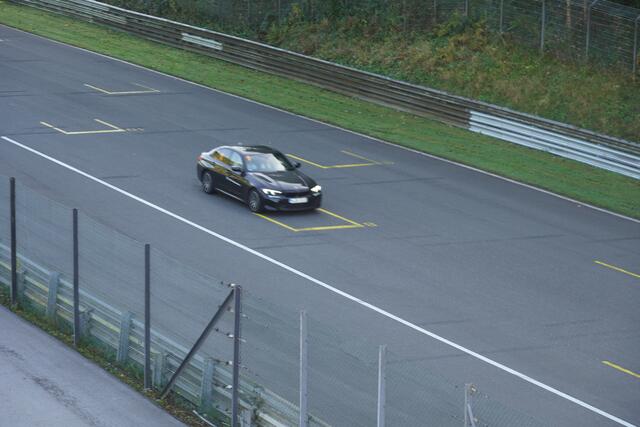 Beim Fahrsicherheitstraining am Salzburgring. | Foto: Emanuel Hasenauer