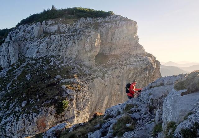 In einer fantastischen Bergwelt