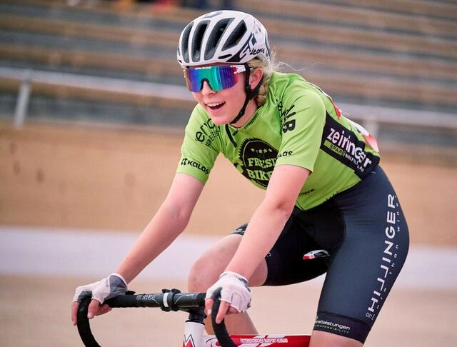 Leonie Wachmann ist im Radsport eine Klasse für sich. | Foto: Klaus Titzer