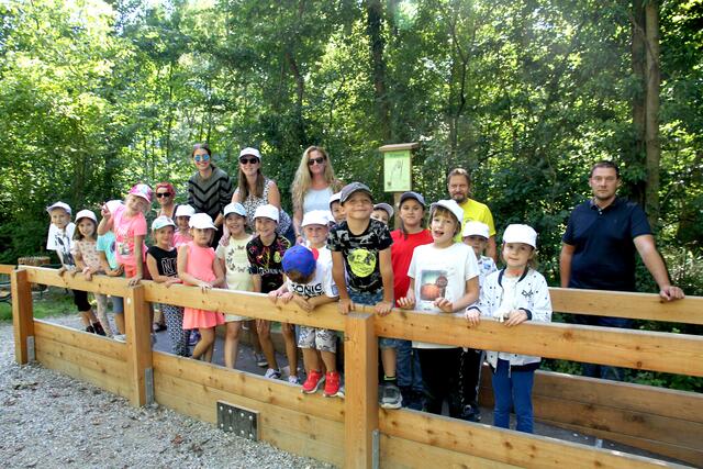Die jüngsten Fischastädter gingen auf Entdeckungstour. | Foto: Stadtgemeinde Fischamend