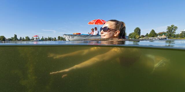 Das neue Buch des Fotografenpaars zeigt die gesamte Lebenswelt der Alten Donau: von Besucherinnen und Besuchern bis hin zu der vielfältigen Tierwelt.  | Foto: Popp und Hackner/Wiener Wildnis