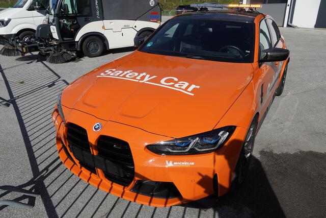 Eines der Safety-Cars am Salzburgring. | Foto: Emanuel Hasenauer