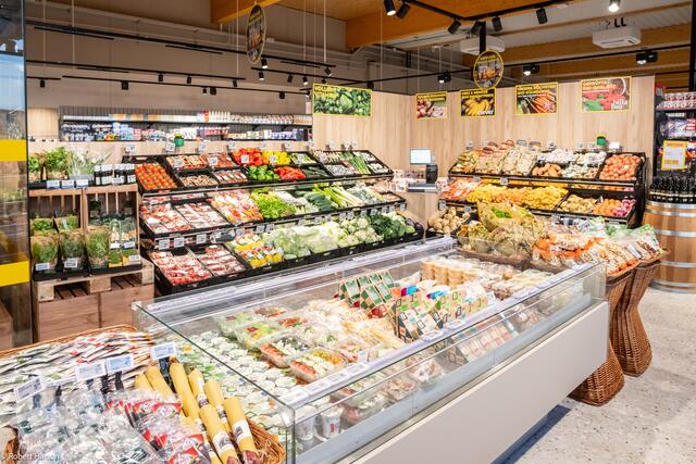 Herzstück des Marktes ist der vergrößerte Frischebereich | Foto: Billa AG/Robert Harson