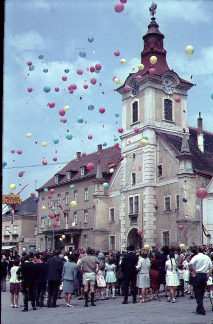 Das Alte Rathaus am Zwettler Hauptplatz (Bild aus den 1960er Jahren)  | Foto: Stadtarchiv Zwettl
