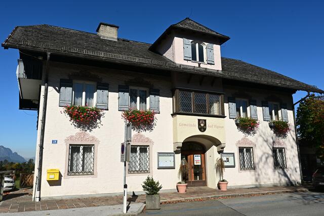 Dämmerungseinbrecher schlugen zu. - Symbolbild Gemeindeamt. Bad Vigaun | Foto: Martin Schöndorfer, 2022