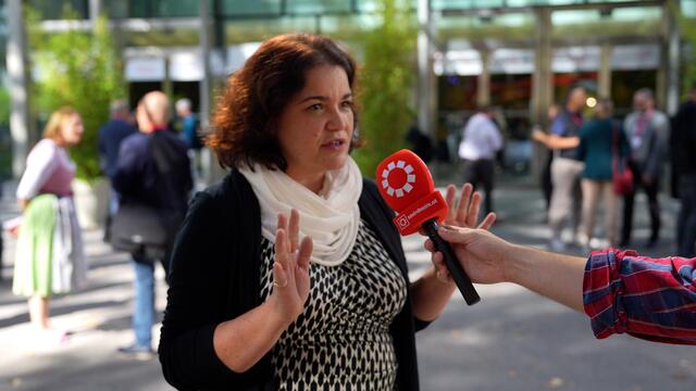 Heid Strobl vom Salzburg Convention Bureau betont, dass Kongresse immens zur Wertschöpfung in Salzburg beitragen. | Foto: Stefan Schubert