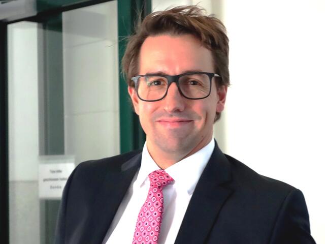 Der Verteidiger Martin Engelbrecht am Landesgericht in St. Pölten | Foto: Ilse Probst