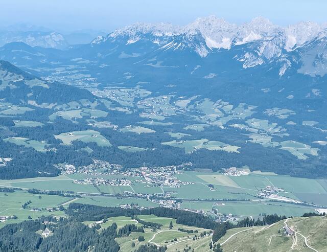 Oberndorf - Blick vom Kitzbüheler Horn gegen Wilder Kaiser. | Foto: Kogler