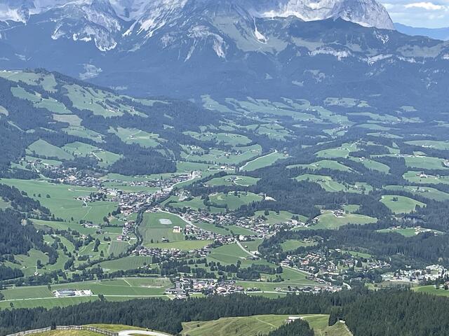 Reith bei Kitzbühel vor der Kaiser-Kulisse. | Foto: Kogler