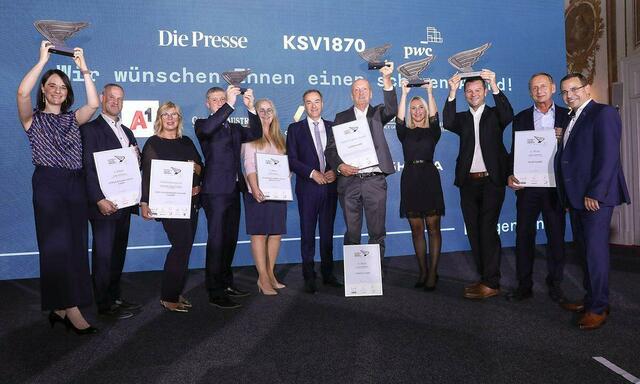 Die Preisträger der ALC im Burgenland | Foto: Peroutka/DiePresse