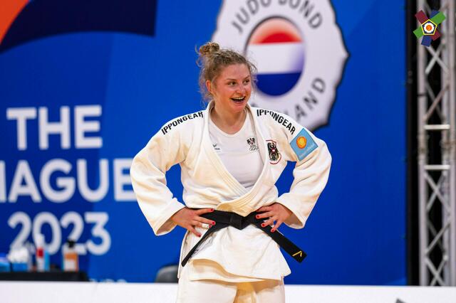 Das größte Ziel der 19-jährigen Judoka Elena Dengg ist 2028 bei den olympischen Spielen teilzunehmen. | Foto: ESV Sanjindo