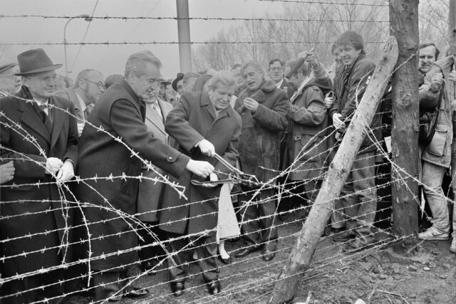 Die Grenzöffnung zu Tschechien erfolgte am 17. Dezember 1989. | Foto: NLK Herbert Schleich