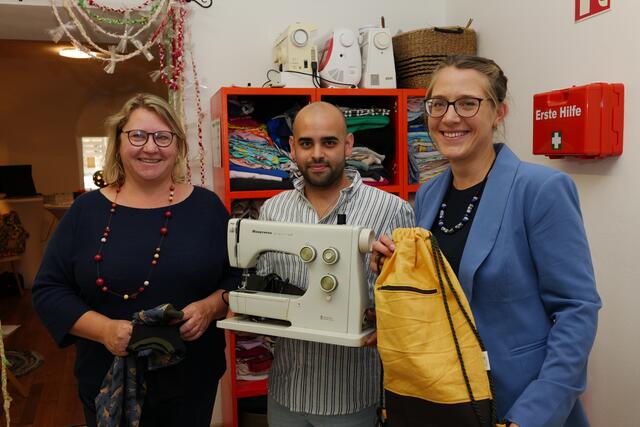 Marianne Windbichler, Michael Goras und Nici Gangl.