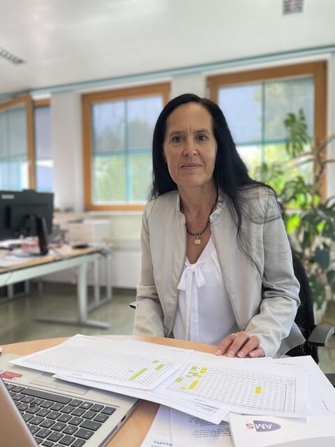 AMS-Leiterin Karin Lutz durchleuchtet den heimischen Arbeitsmarkt. | Foto: Reichel