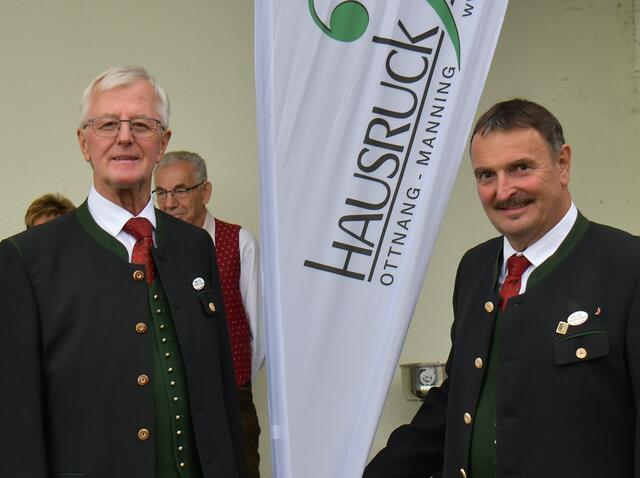 Obmann Kons. Heinz Schachreiter &amp; Chorleiter Herbert Starlinger