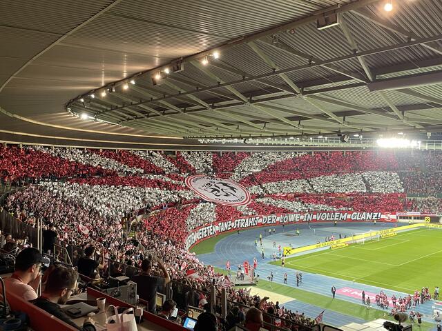 47.000 Fans pilgerten ins Ernst-Happel-Stadion. | Foto: Maximilian Karner