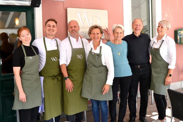 Zu jeder Zeit eine Institution, drei Generationen Wörgötter. Foto: Kremser