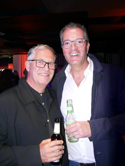 Michael und Günther freuten sich hier zu sein. | Foto: LAURA PUTZ