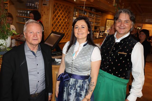 Janez Tratar, Tini Kos und Andreas Kutej | Foto: Christopher Polesnig