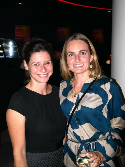 Alexandra und Melanie freuten sich sehr, hier zu sein. | Foto: LAURA PUTZ