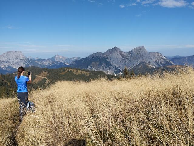 Immer wieder lässige Fotomotive beim Aufstieg zum Wildfeld