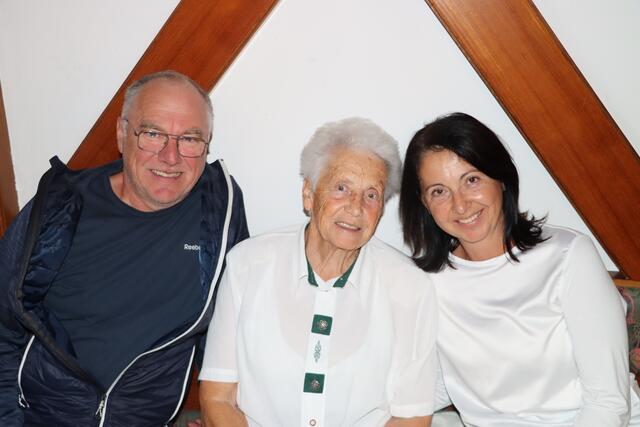 Rudolf Frantar, Paula Hudl und Martina Frantar | Foto: Christopher Polesnig