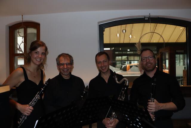 Das Klarinettenensemble sorgte für beste musikalische Unterhaltung. | Foto: Elisabeth Neuner