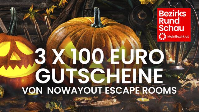 Jetzt Halloween-Kostüm, Deko oder Kürbis hochladen und einen von drei 100-Euro-Gutscheinen von NoWayOut Escape Rooms gewinnen! | Foto: panthermedia/alexraths