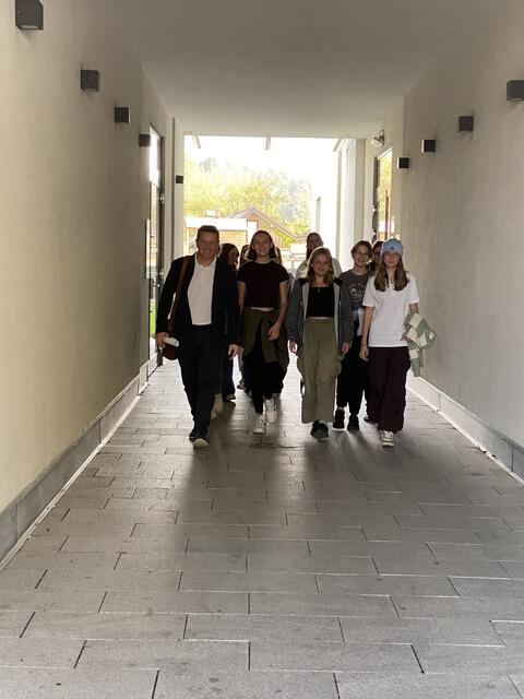 Mit Bürgermeister Manfred Lanzersdorfer „on Tour“! | Foto: Marktgemeindeamt St. Martin