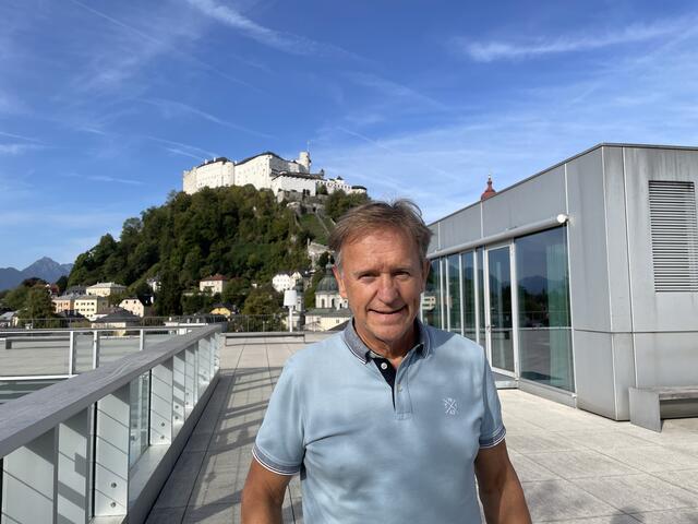 Matthäus Rieger, Landesobmann des Salzburger Blasmusikverbandes, Vizepräsident des Österreichischen Blasmusikverbandes | Foto: Rosa Besler