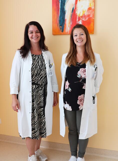 Mag. Martina Mondl und Mag. Jennifer Steger | Foto: Universitätsklinikum Krems