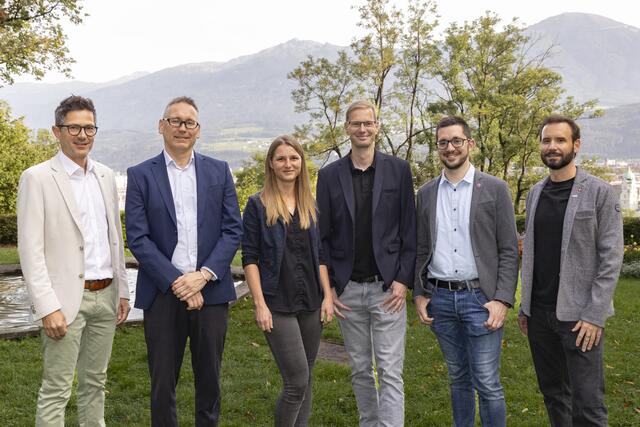 Franz Unterluggauer, Adam Jatowt, Tina Walther, Florian Falkner, Lukas Huber, Armin Möller (v.l.) | Foto: General Solutions/DieFotografen